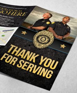 Tract - Thank You for Serving - Black